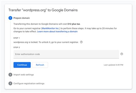 Buying domain from google - Namecheap, Google, or Cloudflare would all make good upgrades for you. Cloudflare registrar is coming that will offer domains for 0 added cost. All domains sold at cost. Cloudflare has always been flawless for me and I'm planning to move all my domains there. Used google for domains for years now for my family domain.